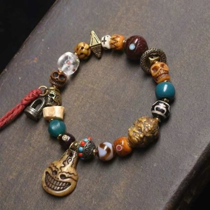 Vòng Tay Handmade Cá Tính Mix Charm Độc Lạ