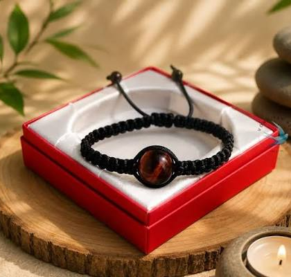 Vòng Tay Handmade Đá Mắt Hổ Đỏ